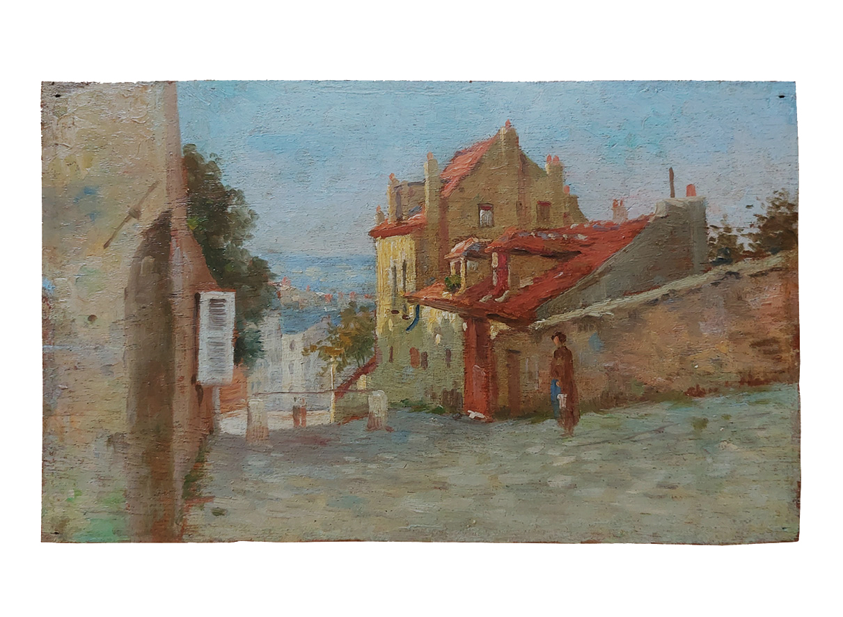 Paysage urbain Après restauration avers après restauration