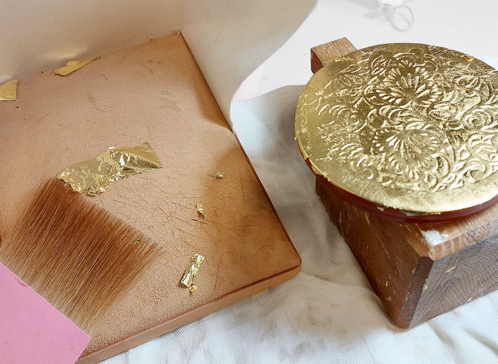 Dorure à la feuille
